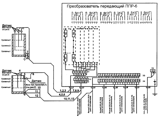 Рос 301 ппр 03 ухл4 схема подключения