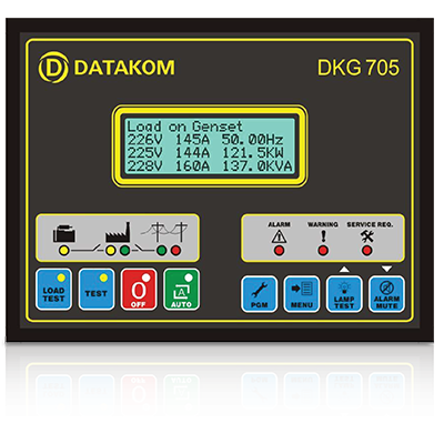 Автозапуск генератора с синхронизацией DKG-705 J1939