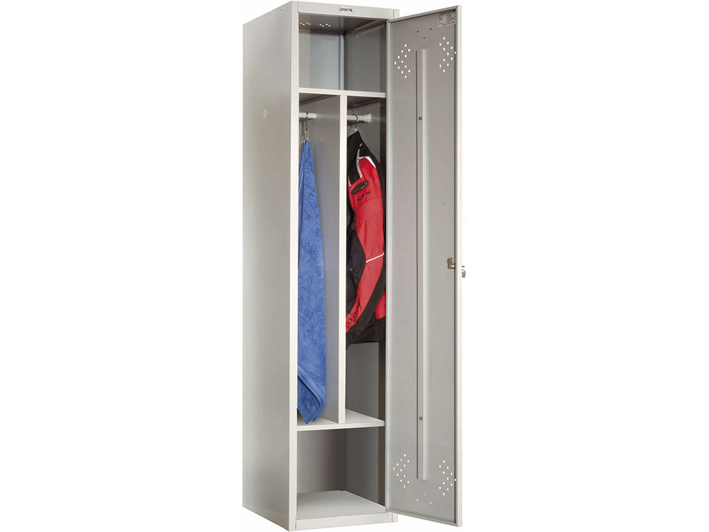 Шкаф для одежды металлический ПРАКТИК LS-11-40D