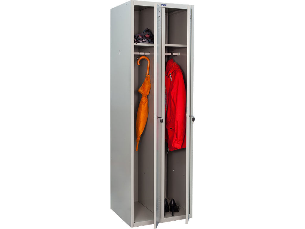 Шкаф для одежды металлический ПРАКТИК LS 21-60
