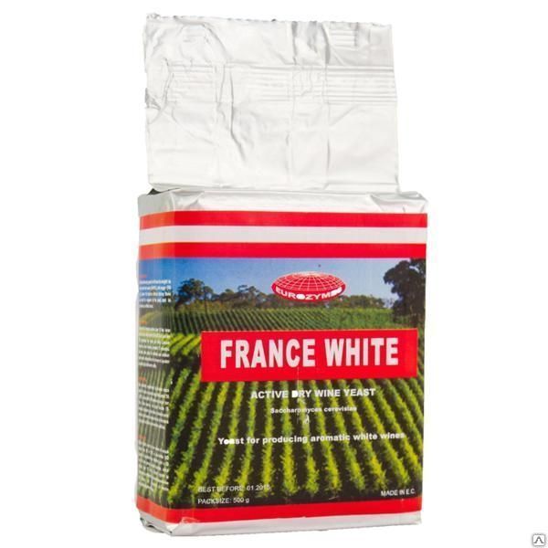 Винные дрожжи Франс вайт белое вино
