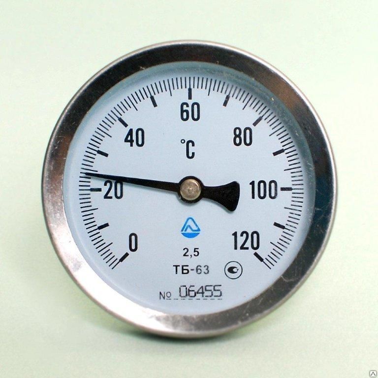 Термометр биметаллический . 1