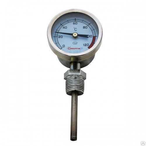 Термометр биметаллический от 0 до +120 градусов