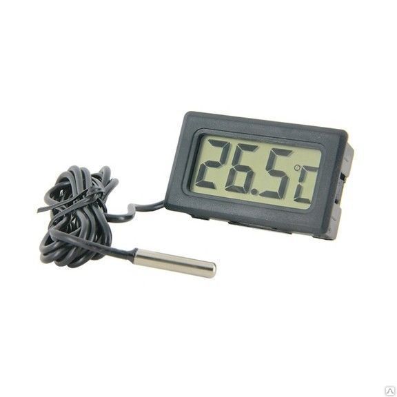 Термометр электронный с проводным щупом 1