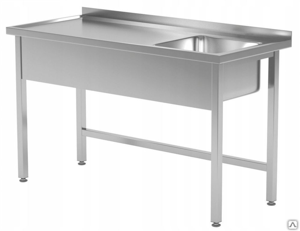 Купить стол-мойку СМ-600 керамогранит, нержавеющая поверхность .
