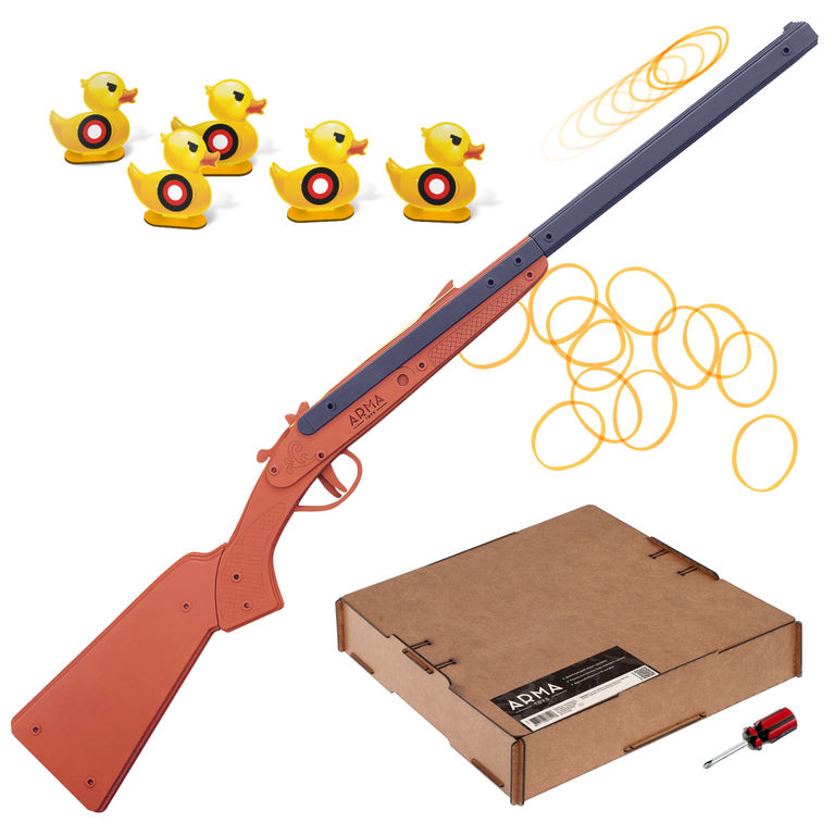 Резинкострел макет охотничье ружье