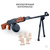 Резинкострел макет деревянный стреляющий пулемет РПК #2