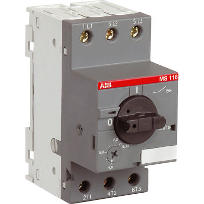 Автомат защиты электродвигателей ABB MS116-12 (8,0-12,0А)