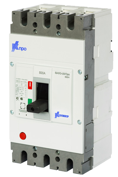 Выключатель автоматический ВА50-39 Про 3p 400А Icu-36kA (630Н) Контактор 7003003