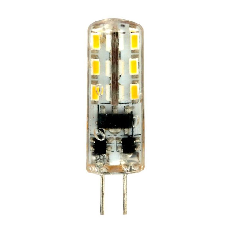 Лампа светодиодная LED 2 Вт 12 В G4 белая капсульная LB-420 24LED Feron 25448