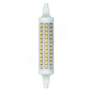 Лампа светодиодная LED-J118-12 W/WW/R7s/CL PLZ06WH прозрачная ТМ Uniel UL-00001555