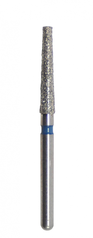 Бор алмазный Jota SL848.FG.018, синий, 25 шт. форма конус с закругленным концом