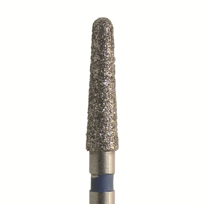 Бор алмазный Jota SL850.FG.018, синий, 25 шт. форма конус с закругленным концом