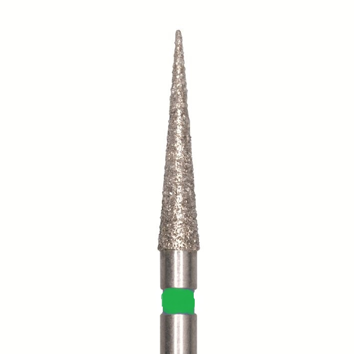 Бор алмазный Jota SL859G.FG.014, зеленый, 25 шт. форма игла