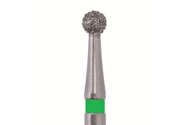Бор алмазный Jota SL801G.FG.023, зеленый, 25 шт. форма шар