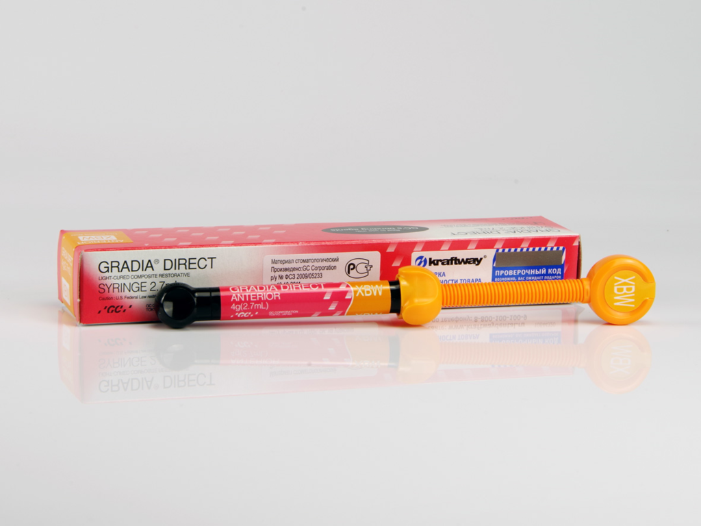 Композит GC Gradia Direct (Syringe) ANTERIOR XBW- светоотвержд.микрофильный