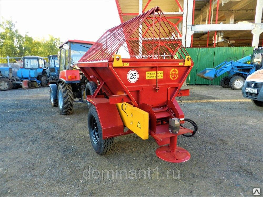 Прицеп разбрасыватель песка Л-415, цена в Москве от компании МТЗ ...