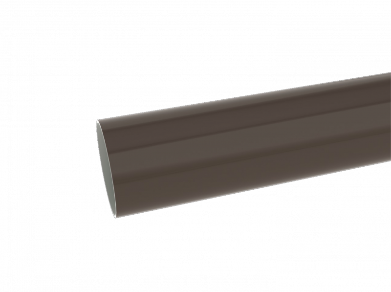 Труба водосточная D90 RUPLAST 3м, RAL 8017 (шоколадно-коричневый)