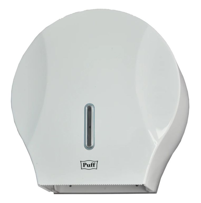 Диспенсер для туалетной бумаги Puff-7125, ABS-пластик, белый, 29х28х15 см
