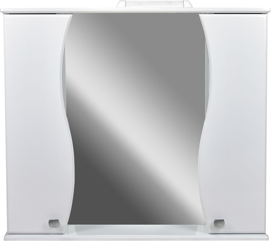 Зеркало-шкаф Элегант 105 DORATIZ 2711.052, белый с подсветкой