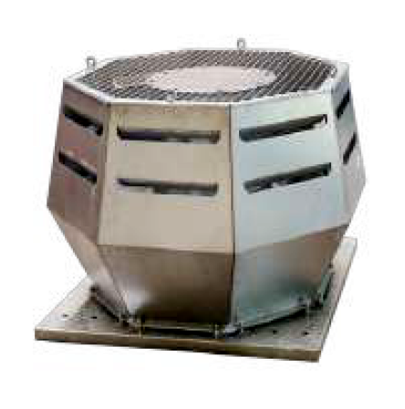Вентилятор радиальный крышный ВКР №12,5 (эл.двиг. 22 кВт/750 об/мин) выброс вверх