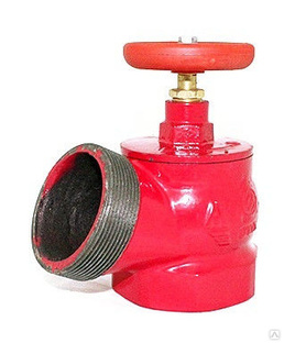 Клапан пожарный чугунный КПЧ 65-1 муфта-цапка 125 