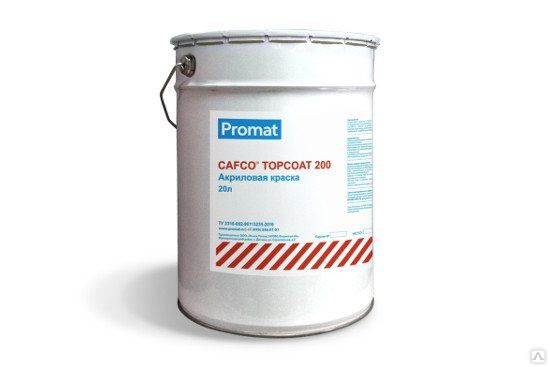 Финишное покрытие Topcoat 200 - white по цене 30 237 руб./шт. в Екатеринбур...