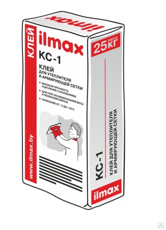 Клей для утеплителя и армирующей сетки ilmax КС-1 (25кг)