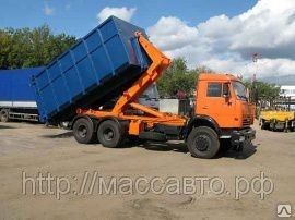 Мусоровоз-мультилифт АС-14 на шасси КАМАЗ