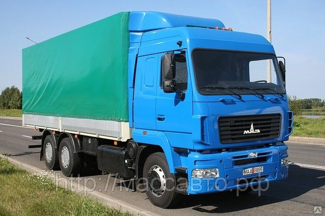 Размеры кузова маз