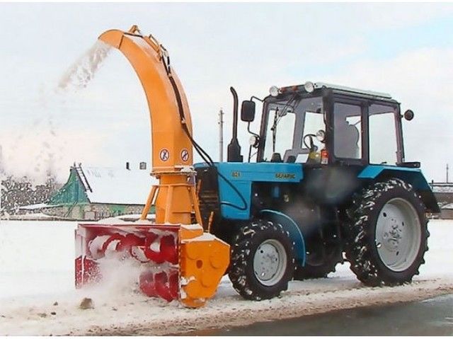 Роторный снегоочиститель ФРС-200 М на базе Беларус 82.1