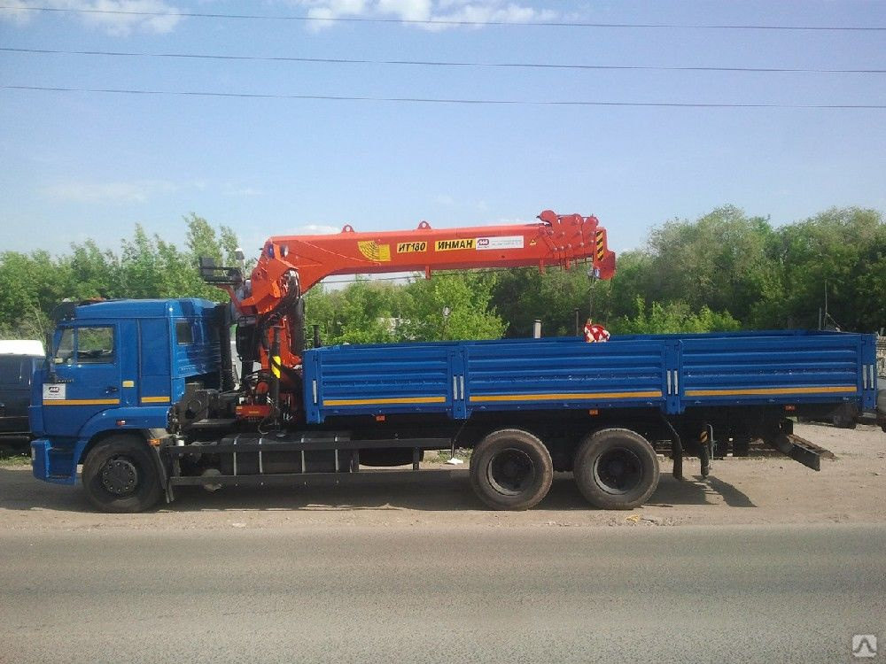 Манипулятор ИТ-180 на шасси КАМАЗ-65117 купить за 10 200 000 руб./шт. в ...