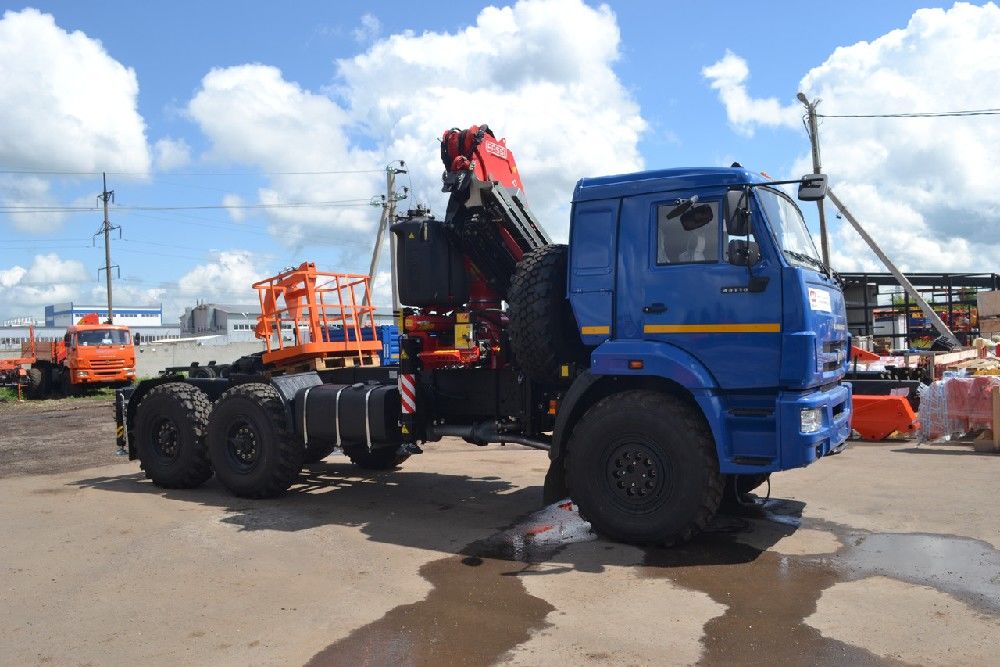 Fassi F245a Кран-манипулятор Fassi F245A.024 на тягаче КАМАЗ-43118 купить за 9 420 ...