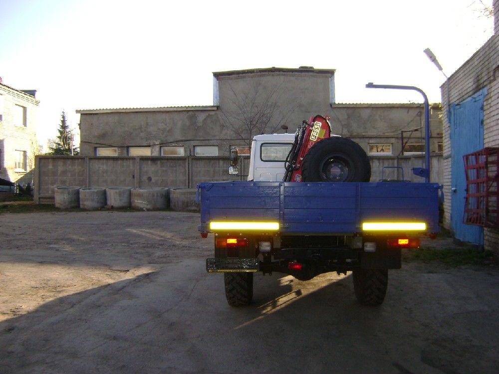 Автомобиль ГАЗ 33088 (5 мест) с манипулятором Fassi М30 5