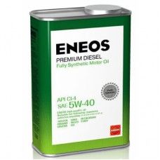 Cинтетическое Масло моторное Eneos Premium Diesel 5w40 CI-4, 1л