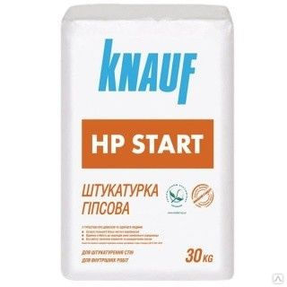 Штукатурка KNAUF HP START гипсовая с полимерными добавками ХП Старт 25 кг