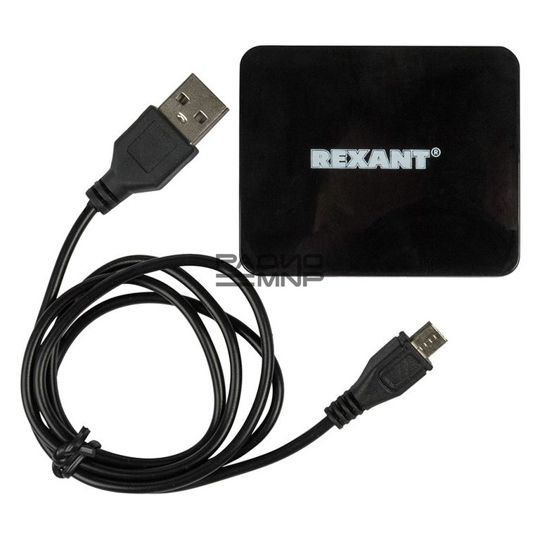 Делитель HDMI 1гн. вход - 2гн. выход (пластиковый корпус) "Rexant" 1