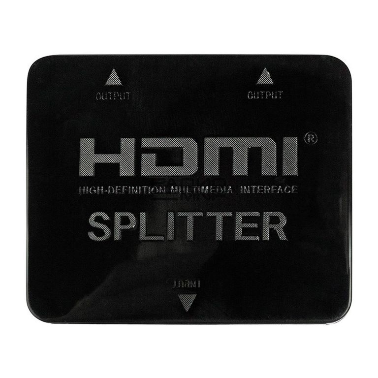 Делитель HDMI 1гн. вход - 2гн. выход (пластиковый корпус) "Rexant" 3