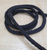 Шнур хлопковый круглый 6 мм черный 100 м #1