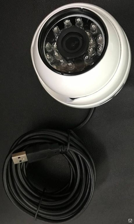 Купольная веб USB Камера 3.6 мм