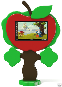Панель интерактивная развивающая "Яблоко"