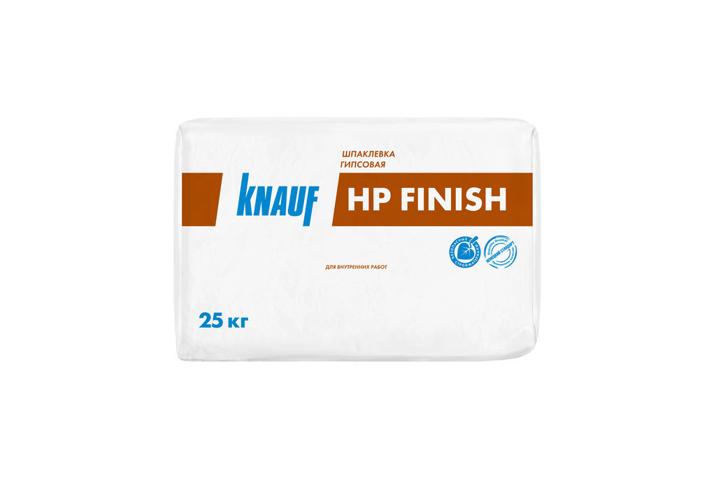 Шпаклевка HP-Finish гипсовая Кнауф, 25кг (КГК)