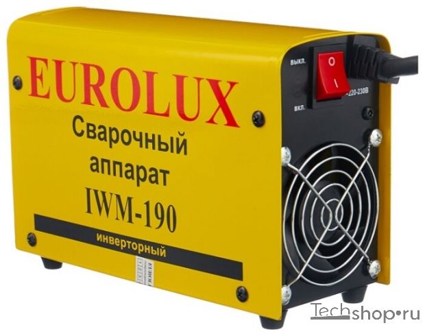 Инвертор сварочный Eurolux IWM 250 (220B. 10-250A. 6mm)
