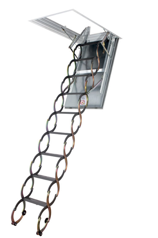 Лестница ножничная металлическая 70*120 LSF-300