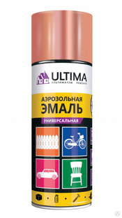 Краска-спрей Ultima,Флуоресцентная, ULT104 розовый 520мл 