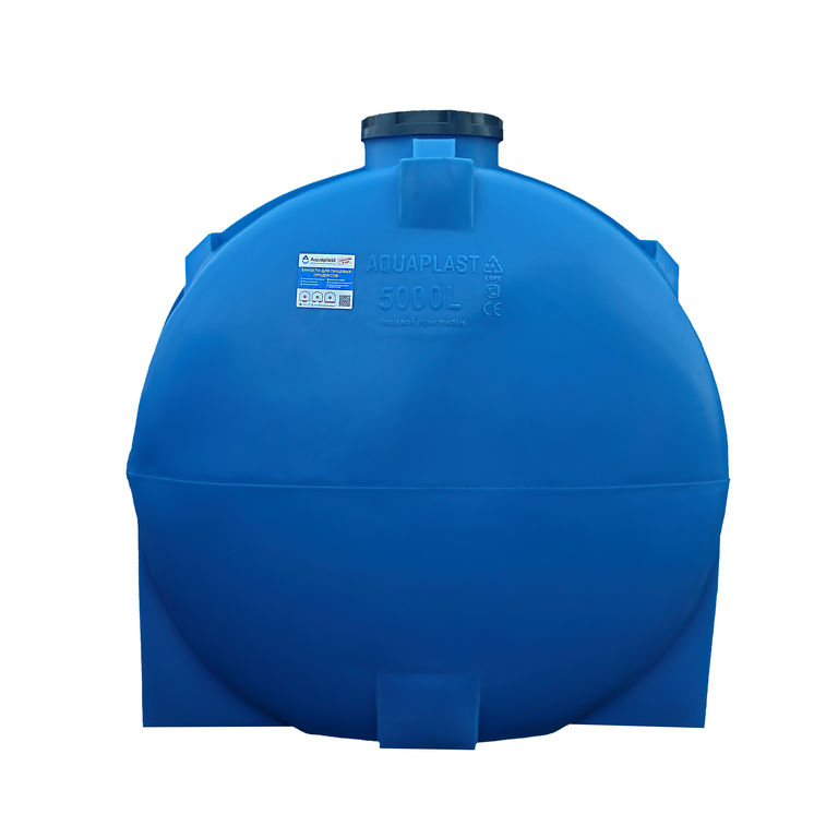 Ёмкость пластиковая для воды ОГ 5000 литров Aquaplast цвет синий 2