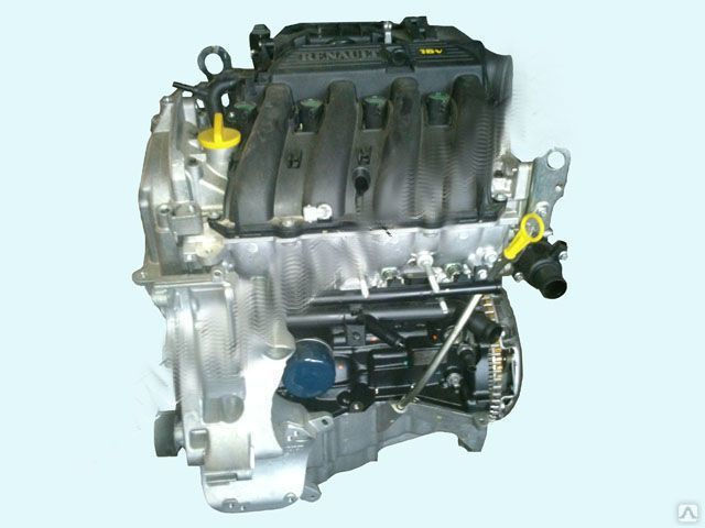 Купить двигатель на рено логан 1.6 8. Двигатель Рено Ларгус 1.6 16кл. Двигатель Рено Логан 1.6 16 клапанов. Ларгус мотор Рено 16 клапанов.
