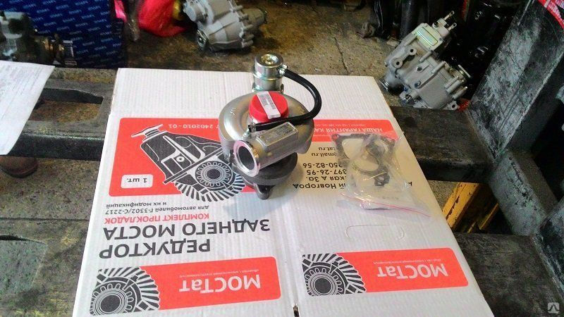 Турбокомпрессор (турбина) Holset HE211W двигателя Cummins ISF 3.8L