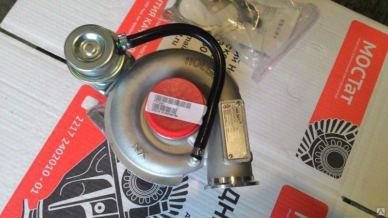 Турбокомпрессор (турбина) Holset HE211W двигателя Cummins ISF 3.8L