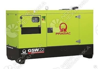 Дизельный генератор Pramac GSW22Y закрытая 13643
